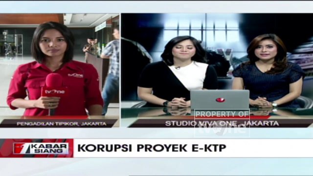 Sidang Korupsi E-KTP Bacakan Putusan Hakim Untuk Terdakwa Andi Narogong