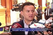 Congresistas se pronuncian sobre acusaciones de Daniel Salaverry de las que no mostró pruebas