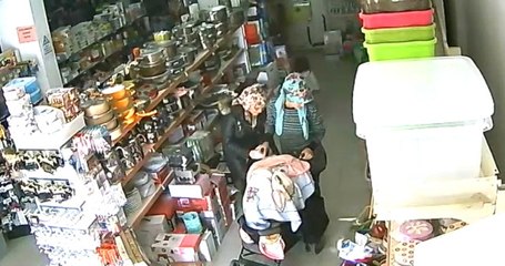 Bebek Arabalı Hırsızlık Kamerada