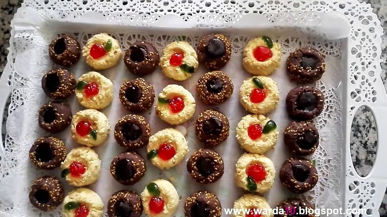 حلويات العيد _ 2 أشكال صابلي بعجينة واحدة-CYMXKXT9qfA