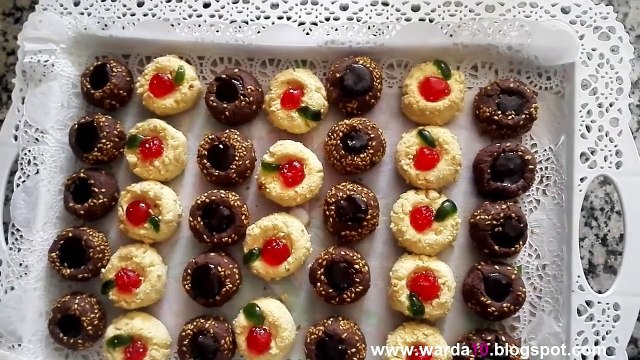 حلويات العيد _ 2 أشكال صابلي بعجينة واحدة-CYMXKXT9qfA