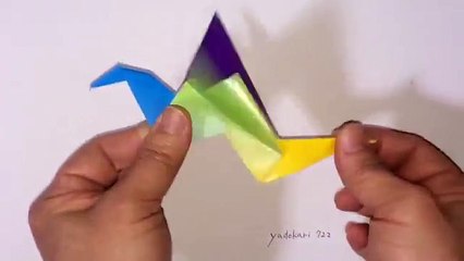 折り紙 パタパタ鶴 Origami Flapping Bird Ytawxsgivro Video Dailymotion