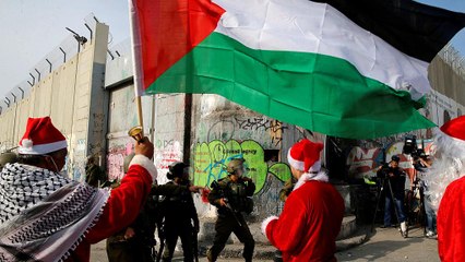 التوتر والحزن يخيم على احتفالات الميلاد في مهد المسيح