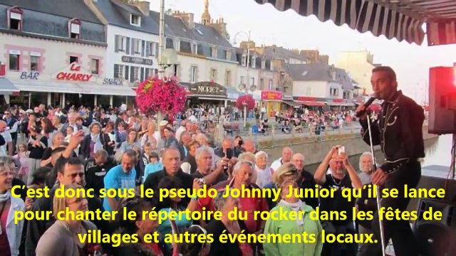 Johnny Hally­day décou­vrez Johnny Junior, son sosie vocal, c'est éton­nant !