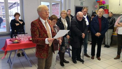 Inauguration de la nouvelle toiture et présentation du projet d'extension de l'école communale d'Evregnies
