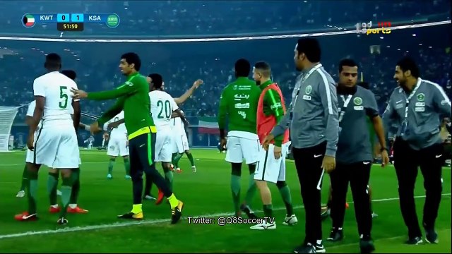أهداف مباراة الكويت 1-2 السعودية | تعليق عامر عبدالله | افتتاح خليجي 23 كأس الخليج 2017