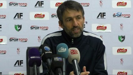 Denizlispor - Boluspor maçının ardından