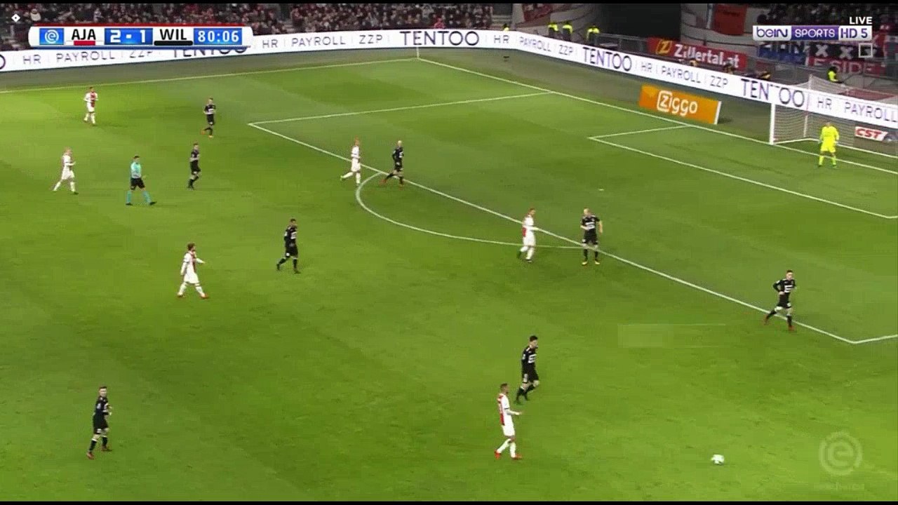 مساهمة حكيم زياش في الهدف الثالث لفريقه أمام فيليم 2