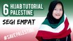6 Gaya Hijab Palestine Simpel For #Save Palestine #NMY Hijab Tutorials