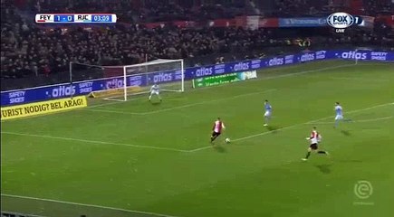 Jens Toornstra Goal HD - Feyenoord	2-0	Roda 24.12.2017