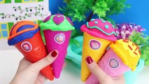 Peppa Pig Ice Creams Set Juguetes de Peppa Pig Play Dough Ice Creams Playset Toy Food , Cartoons animated movies 2018