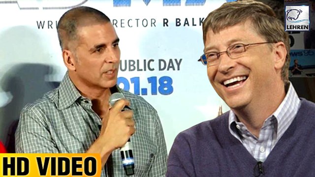 Akshay Kumar's Awesome Reaction On Bill Gates Praising Toilet Ek Prem Katha