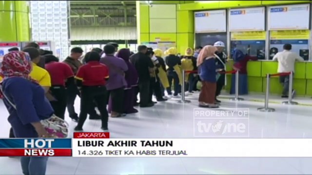 Memasuki Libur Akhir Tahun, Lonjakan Penumpang di Sejumlah Staisun Kereta Api Meningkat