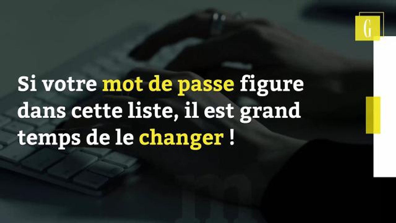 Les mots de passe les plus piratés de 2017
