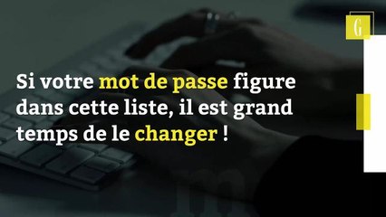 Les mots de passe les plus piratés de 2017