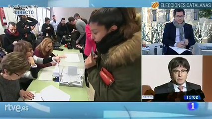 Declaración del ex presidente de la Generalitat, Carles Puigdemont: No es normal esta jornada en la que hay candidatos en prisión y en el exilio