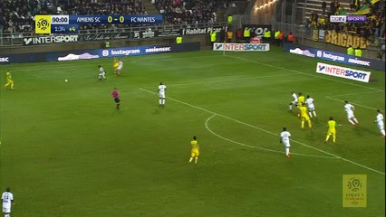 90+2. dakikada golü attı! Amiens - Nantes (ÖZET