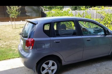 Chevrolet Aveo - Kalos rust and paint job