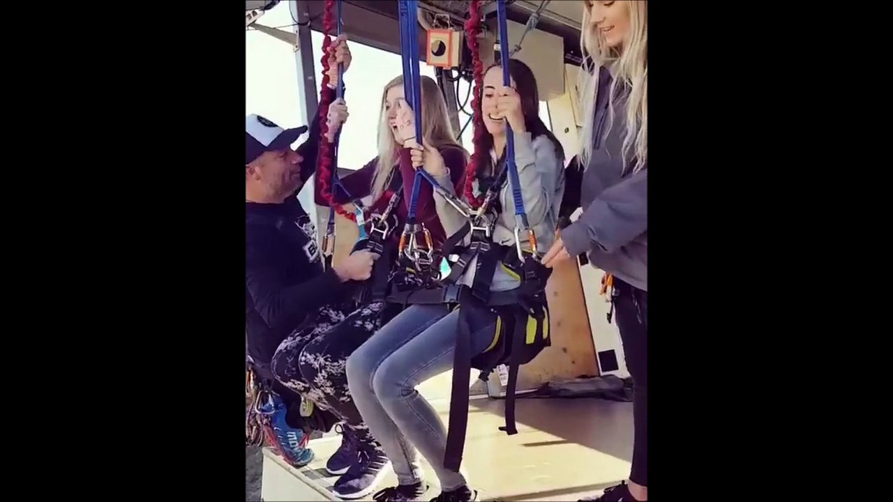 Une balançoire extrême pour les amateurs de sensations fortes