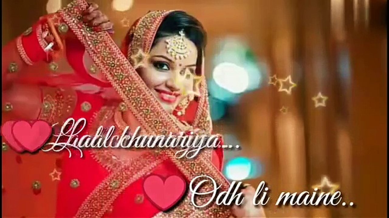 Awesome video!!❤️ status❤️ for whatsapp --- { Laal chunariya }  (1)
