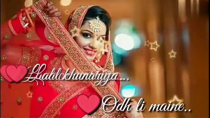 Awesome video!!❤️ status❤️ for whatsapp --- { Laal chunariya }  (1)