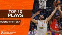 Top 10 Plays  - Turkish Airlines EuroLeague Regular Season Round 13