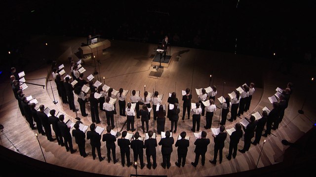 Douce Nuit sous la direction d'Henri Chalet