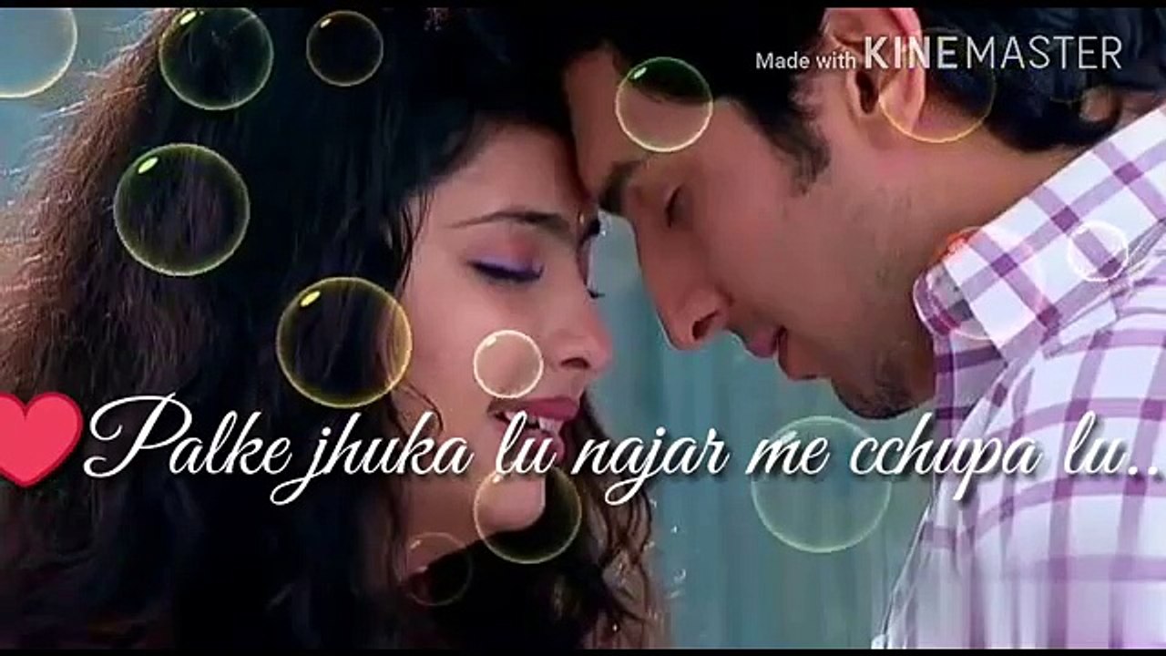 Heart❤️ Touching❤️ status❤️ {palke jhuka lu} for whatsapp by Aaliya