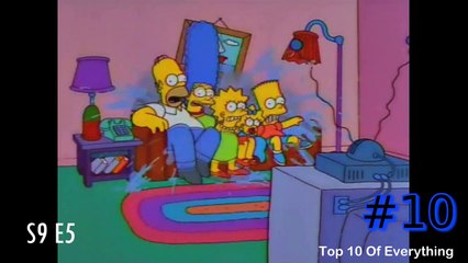 Top 10:- Simpsons Couch Gags