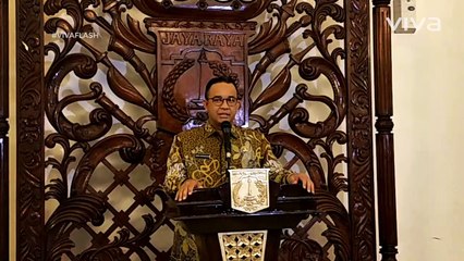 Anies Baswedan Bicara Soal Penataan Tanah Abang
