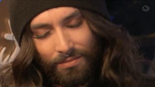 Linz in Ö3 studio Conchita and InaRegen HeastAsNet InaRegen WieaKind 20.12.2017