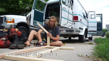 Home Made Camper Van Build - Start to Finish DIY