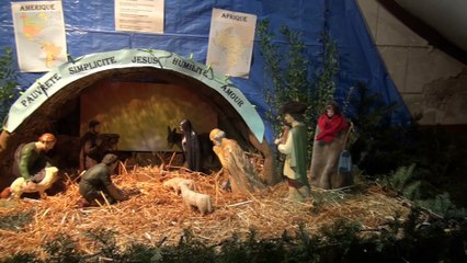 Crèche Azay sur Cher 2017 le 21 décembre