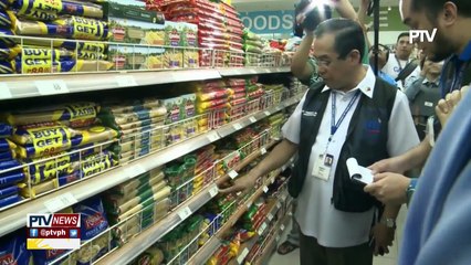 Download Video: DTI, nag-inspeksyon sa ilang supermarkets