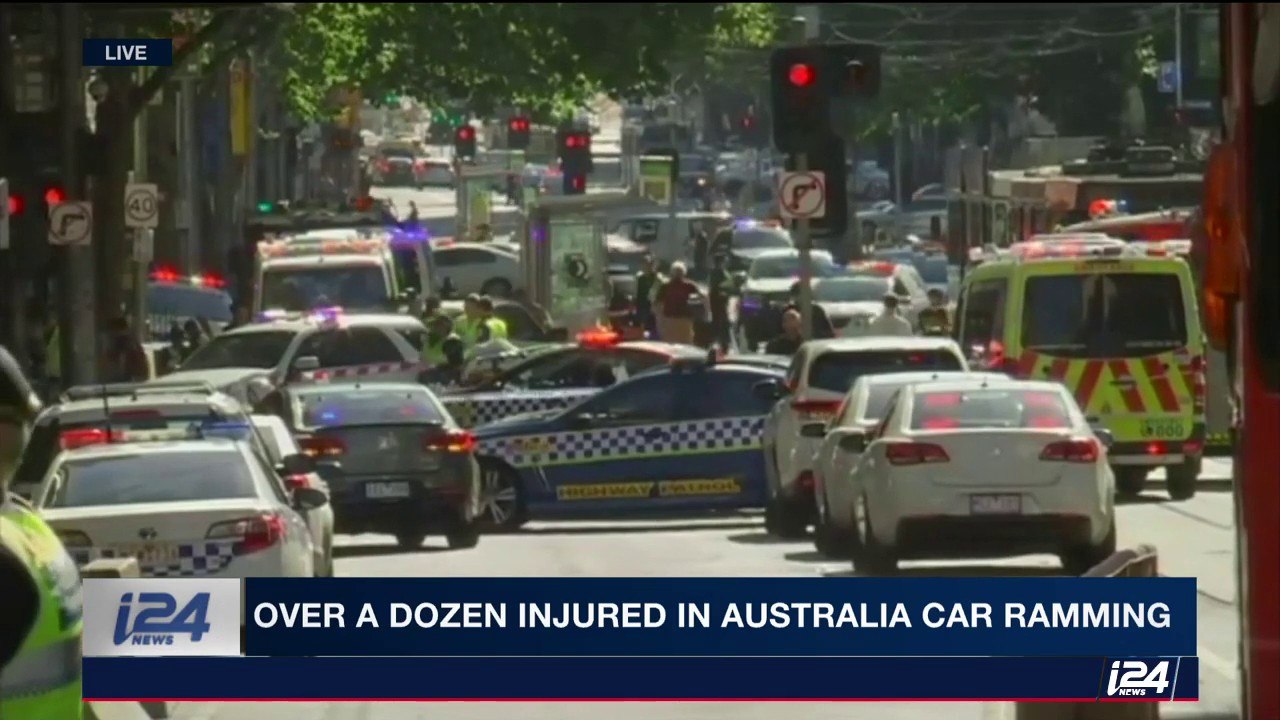 UPDATE from Melbourne: More than a dozen people injured from a car ramming