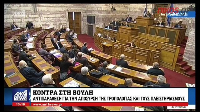 Άγρια κόντρα στη Βουλή για τις διώξεις κατά όσων εμποδίζουν τους πλειστηριασμούς