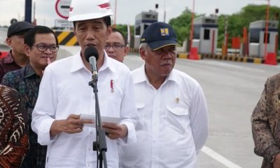 Peresmian Jalan Tol Surabaya-Mojokerto