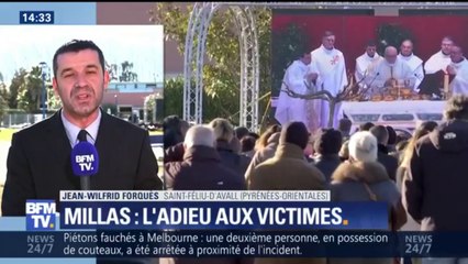 Drame de Millas : "Rien ne comblera le vide", a dit l'évêque de Perpignan lors des obsèques de 4 enfants