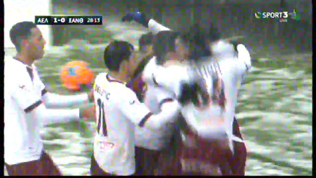 1-0 Thomas Nazlidis Goal - AEL Larisa 1-0 Xanthi 21.12.2017