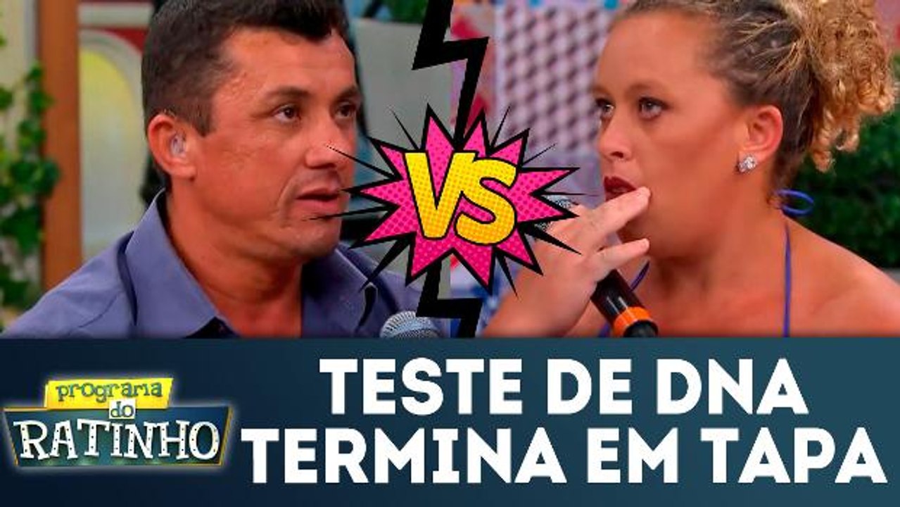 Teste de DNA termina em tapa