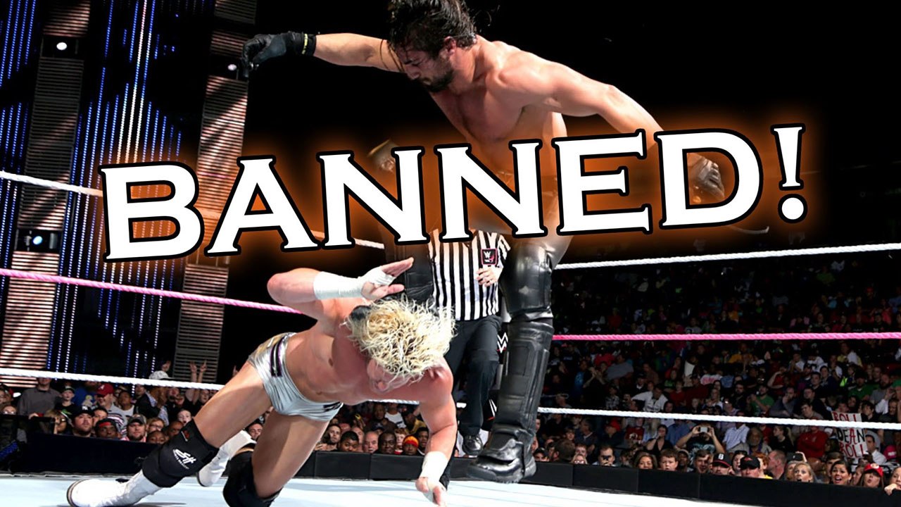 WWE में इन जानलेवा मूव्स को कर दिया गया है बैन ! Banned WWE Superstar Moves