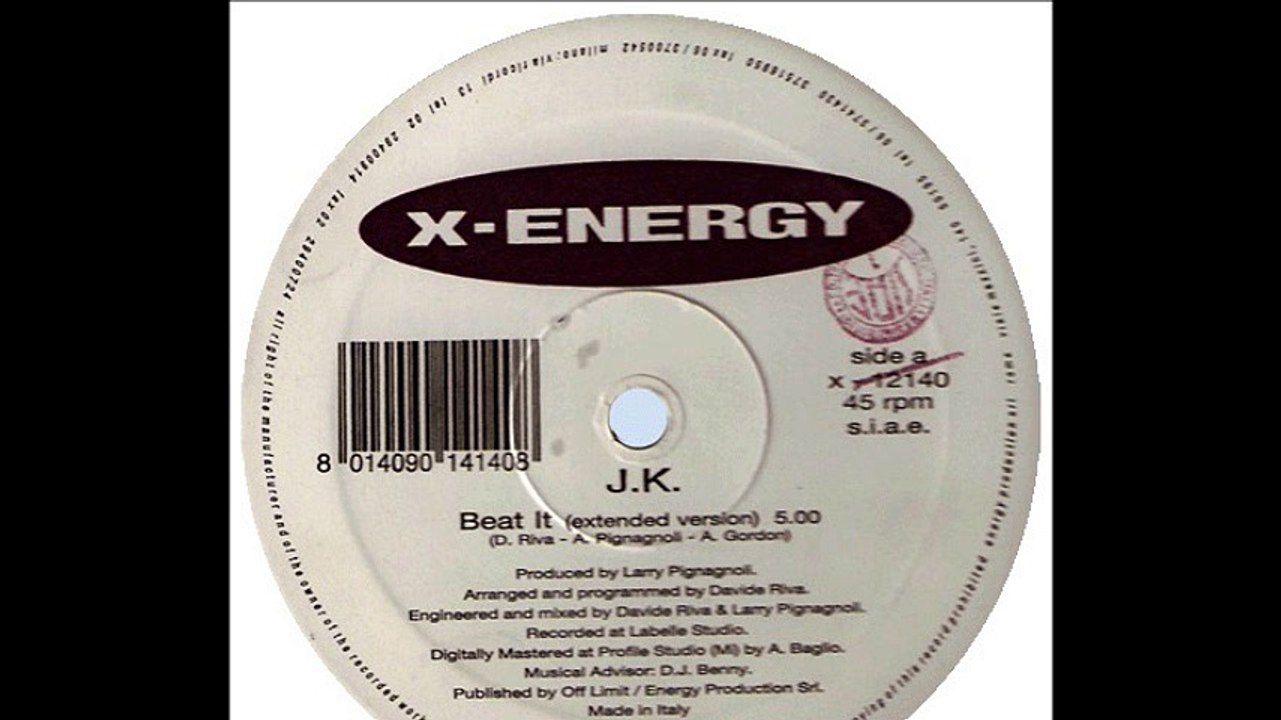 J.K. - Beat It (Extended Version) (A)
