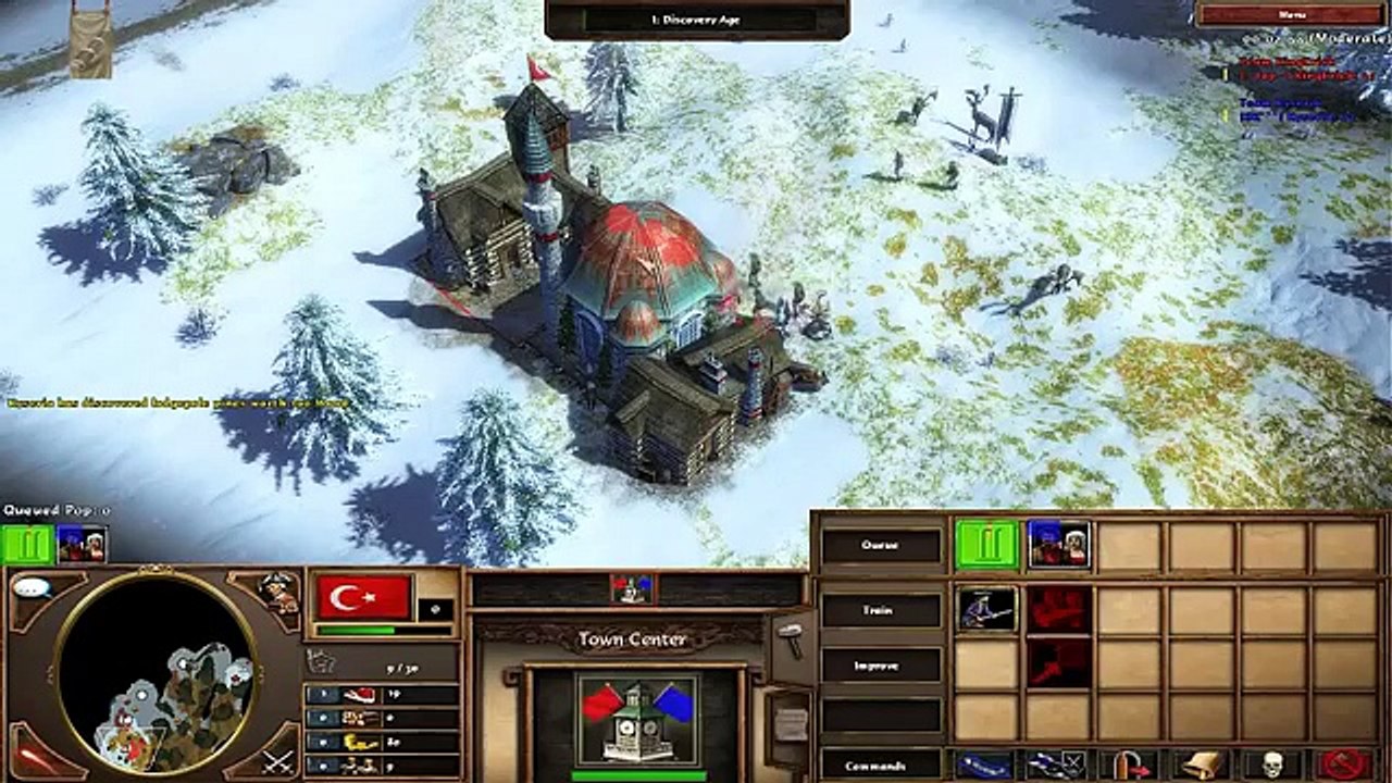 AoE 3: Match 53- (Ottoman vs. Sioux)