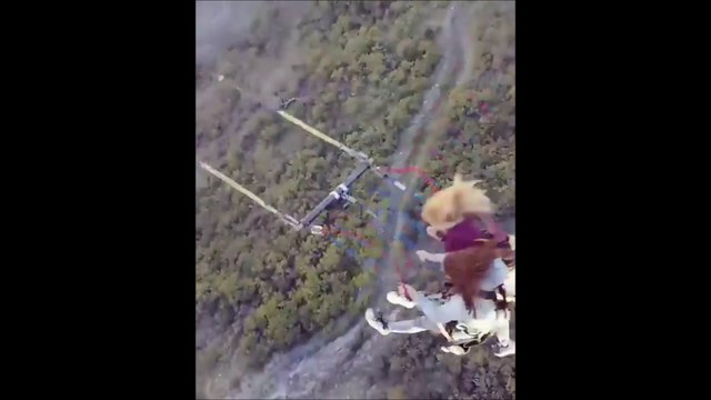 La balançoire la plus folle du monde... Sensations fortes garanties