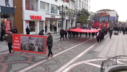 Edirne Atatürk'ün Edirne'ye Gelişinin 87'nci Yıl Dönümü Kutlandı