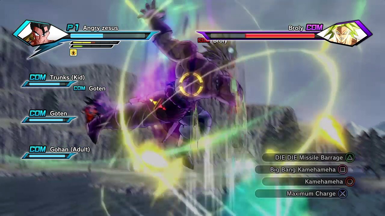 DRAGON BALL XENOVERSE saga do broly