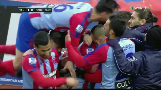 Samed Yesil AMAZING Goal - Panionios 1-0 OFI 21.12.2017