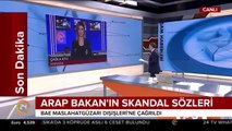 Arap bakanın skandal sözleri