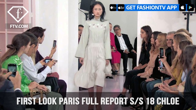 Natacha Ramsay-Levi Chloe First Look Paris Fashion Week S/S 18 | FashionTV | FTV	NNER