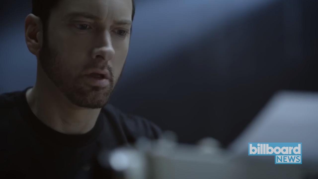 Eminem Teases New Video 'Walk on Water' | Billboard News